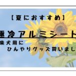 ペット用ひんやりグッズ